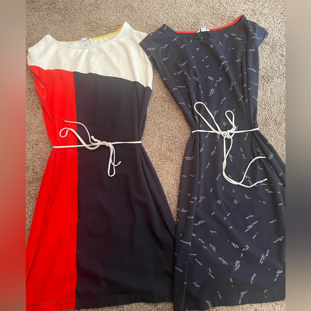 2 NAUTICA MID LENGTH DRESSES